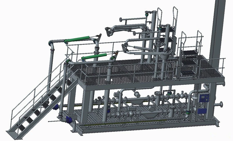 Top Loading Arm Skid
